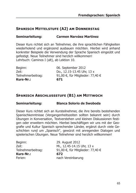 Programm 2/2012 - Altenakademie Dortmund