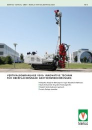 VERTIKALBOHRANLAGE VB10: INNOVATIVE TECHNIK FÜR ...