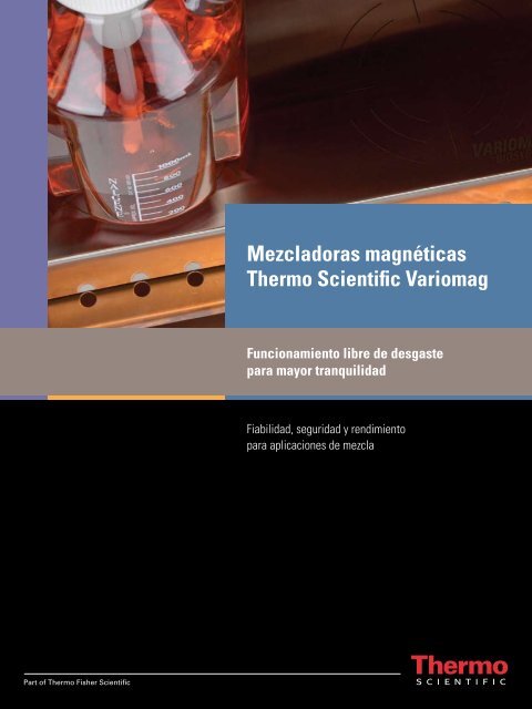 Mezcladoras magnéticas Thermo Scientific Variomag