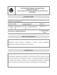 GFM026 - Eletromagnetismo I - Profº. Dr. Erick Piovesan