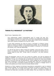 Teresa Pla Messegué - La Gavilla Verde