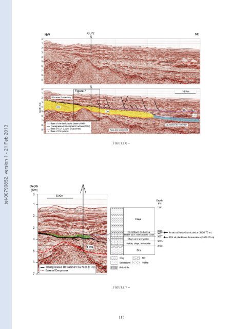 Quantification des flux sédimentaires et de la subsidence du bassin ...