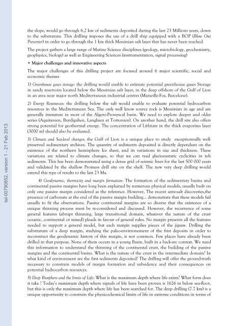 Quantification des flux sédimentaires et de la subsidence du bassin ...