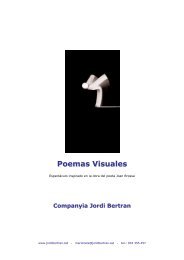 poemas visuales - Jordi Bertran