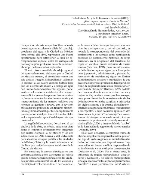 Reseñas Descargar PDF - Instituto de geografía de la UNAM