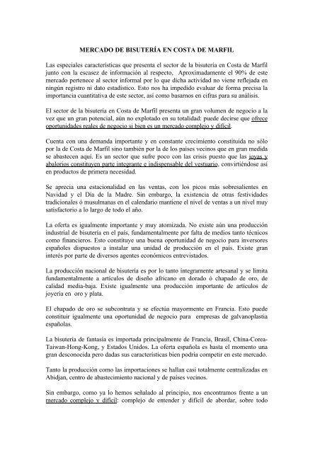 001 Mercado de bisutería en - Icex