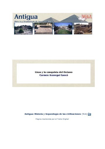 Lixus y la conquista del Océano - Biblioteca Virtual Miguel de ...