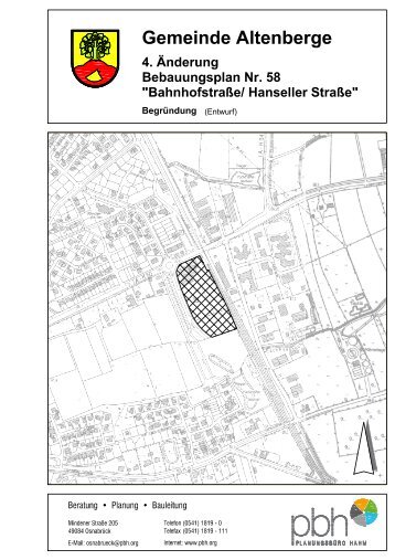 (Entwurf) - Gemeinde Altenberge