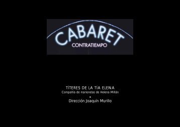 Cabaret Contratiempo - Los Títeres de la Tía Elena