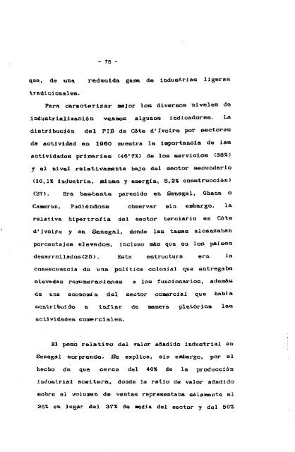 Los problemas del desarrollo de Africa negra - Universidad ...