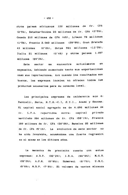 Los problemas del desarrollo de Africa negra - Universidad ...