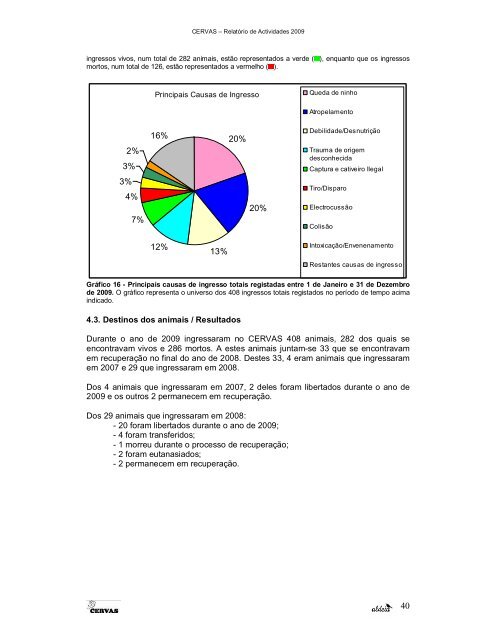 RELATÓRIO DE ACTIVIDADES 2009 - aldeia