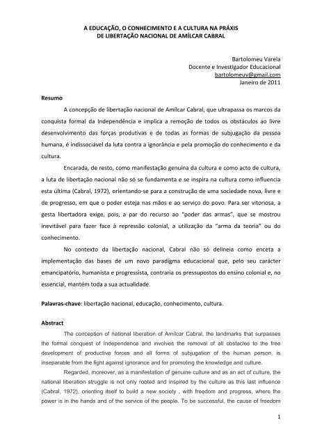 Amílcar Cabral e a educação.pdf - Portal do Conhecimento