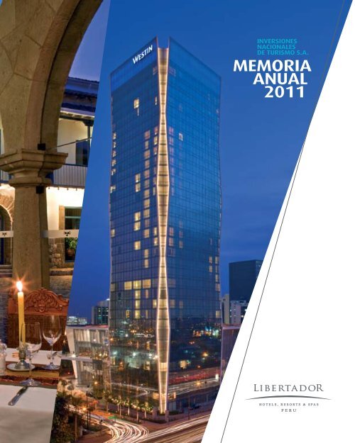 MEMORIA ANUAL 2011 - Hoteles Libertador