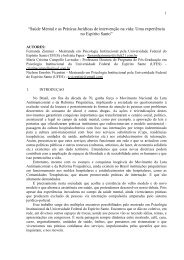 Saúde Mental e as Práticas Jurídicas de intervenção na vida - UFES ...