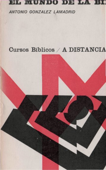 Cursos Bíblicos / A DISTANCIA - El Mundo Bíblico