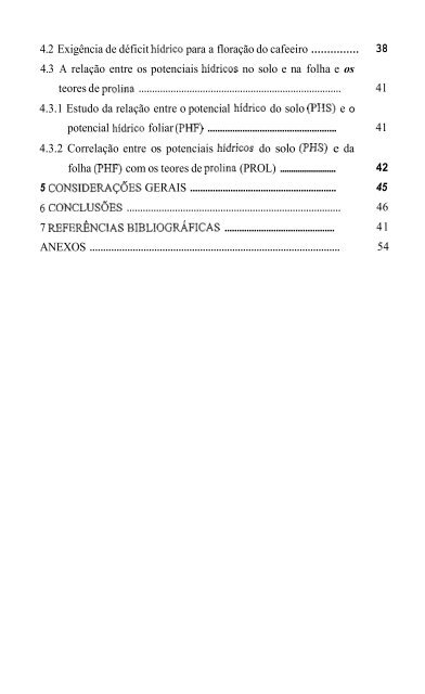 florescimento do cafeeiro de l.) sob diferentes - SBI-Café