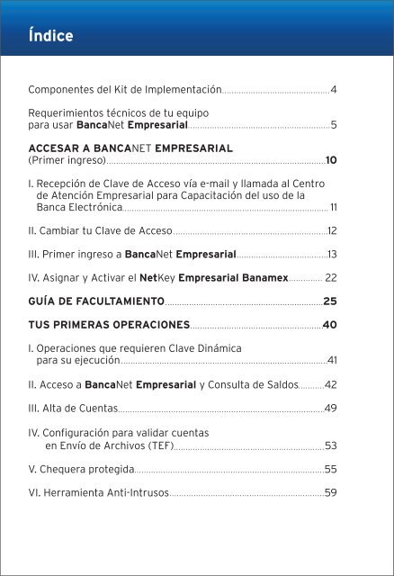 BancaNet Empresarial - Banamex.com