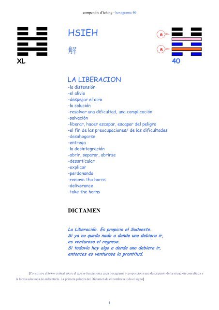 Hsieh (La Liberación)