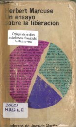 Herbert Marcuse, Un ensayo sobre la liberación ... - Marcuse.org