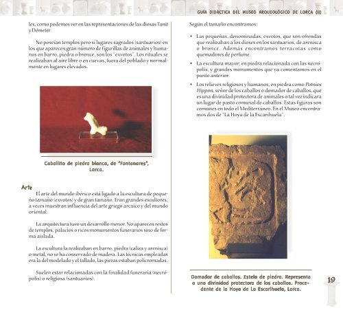 Guía Didáctica - Museo Arqueológico Municipal de Lorca
