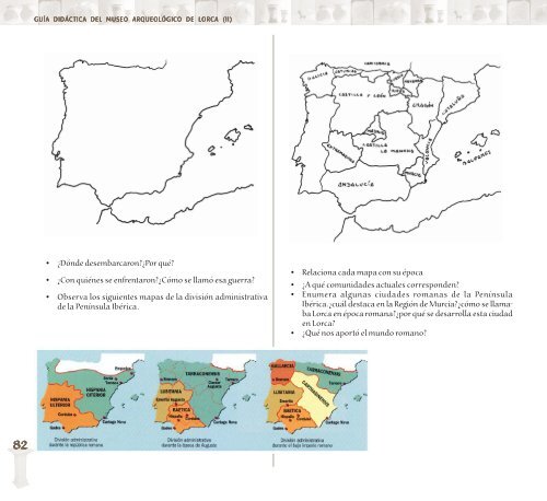 Guía Didáctica - Museo Arqueológico Municipal de Lorca