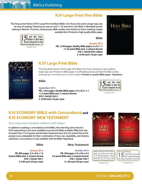 KJV Large Print Bible