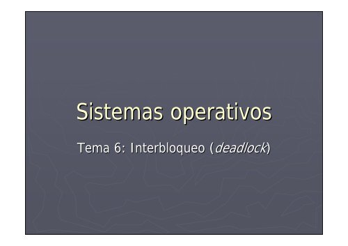 Sistemas operativos