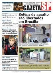 Reféns de assalto são libertados em Brasília - Gazeta SP