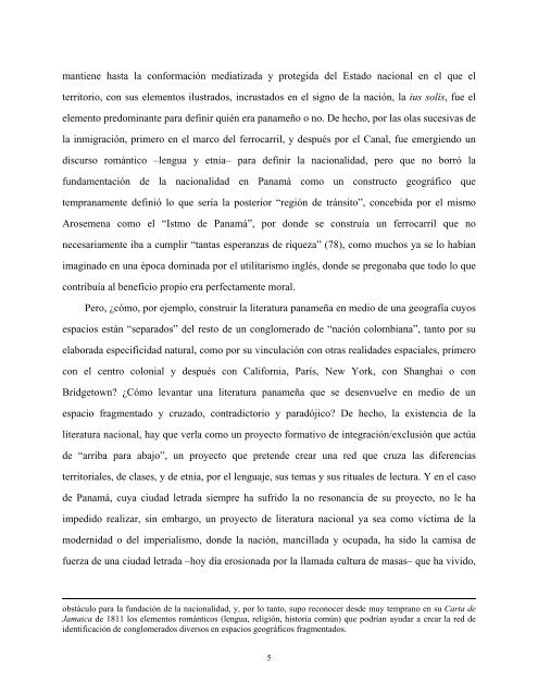 Un fenómeno de larga duración: El Canal de Panamá y la ... - Istmo