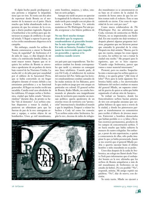 La Gaceta del FCE, mayo de 2005 - Fondo de Cultura Económica