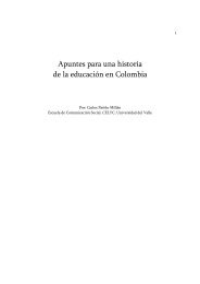 Apuntes para una historia de la educación en Colombia