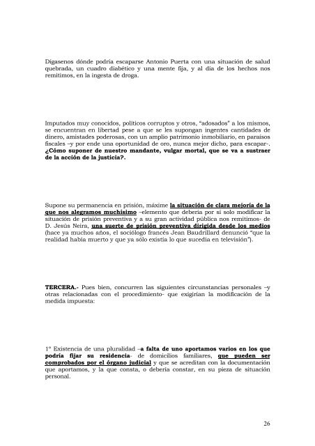 El proceso de Antonio Puerta y Jesús Neira, por ... - Infoprision