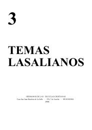 Temas Lasalianos 3 es.pdf - Hermanos de las Escuelas Cristianas
