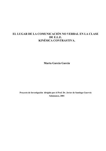 Máster La Enseñanza de Español como Lengua Extranjera