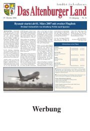 Amtsblatt Nr. 16 vom 07. Oktober 2006 - Altenburger Land