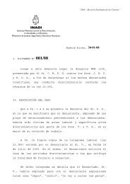 Insultos discriminatorios en el ámbito laboral. - Inadi