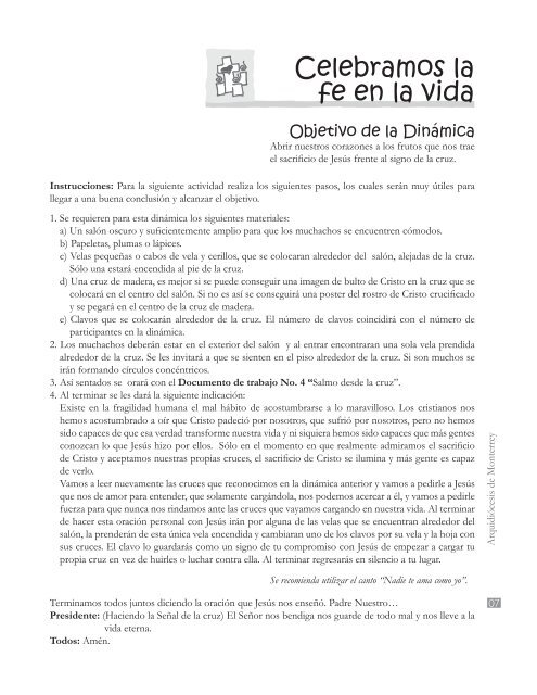 9.- Tema 08: La fiesta costó mucho - Pastoral Juvenil