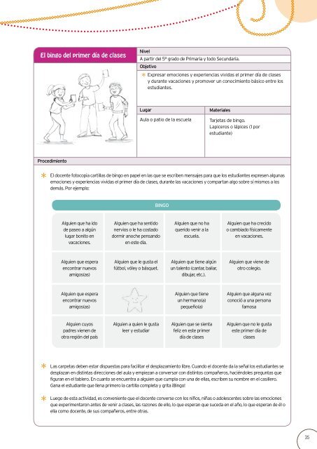 Guia para una Escuela Acoge... - Ministerio de Educación