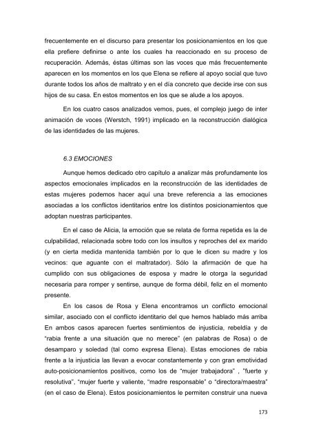 recuperando el control de nuestras vidas - Instituto de la Mujer