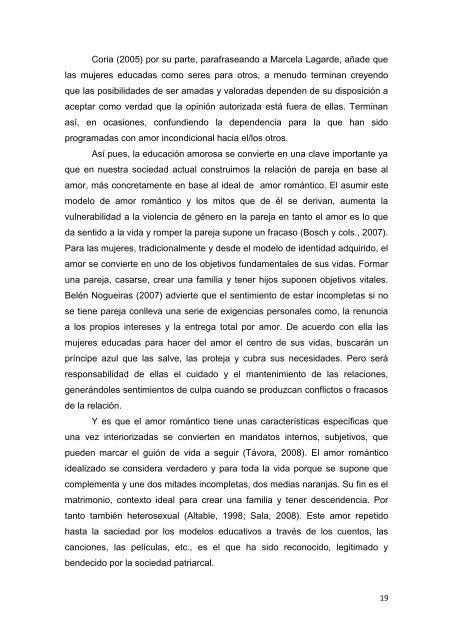 recuperando el control de nuestras vidas - Instituto de la Mujer