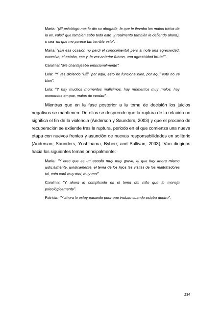 recuperando el control de nuestras vidas - Instituto de la Mujer