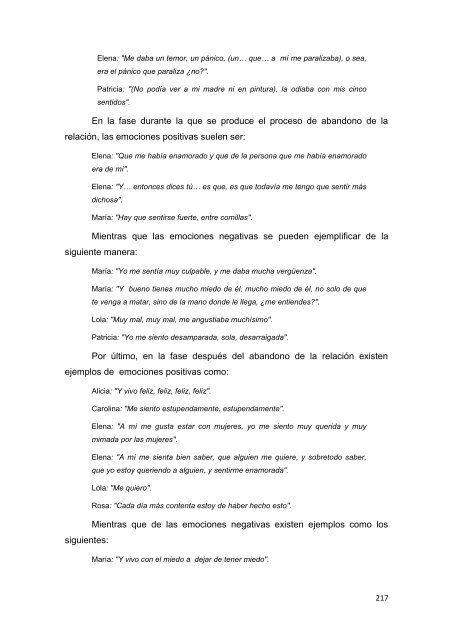 recuperando el control de nuestras vidas - Instituto de la Mujer