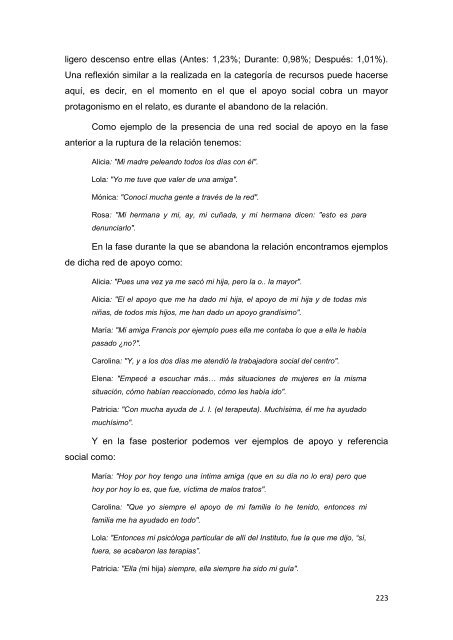 recuperando el control de nuestras vidas - Instituto de la Mujer