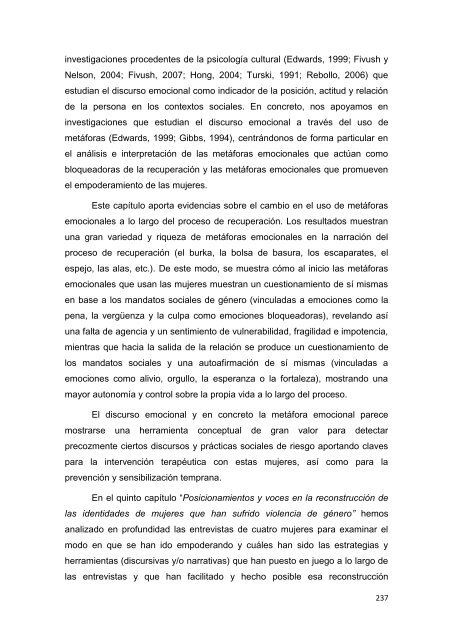 recuperando el control de nuestras vidas - Instituto de la Mujer