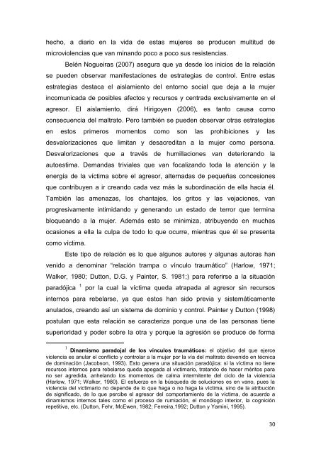 recuperando el control de nuestras vidas - Instituto de la Mujer