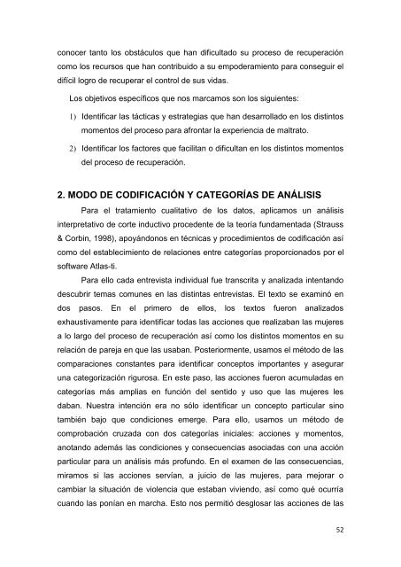 recuperando el control de nuestras vidas - Instituto de la Mujer