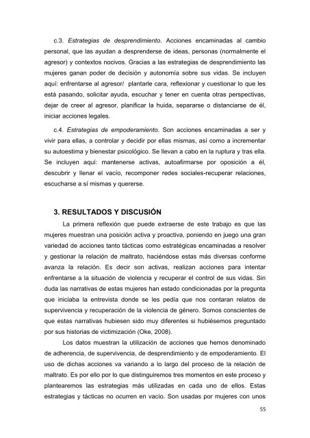 recuperando el control de nuestras vidas - Instituto de la Mujer