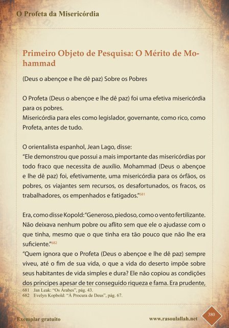 O Profeta da Misericórdia