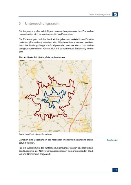 Auswirkungs- und Verträglichkeitsanalyse - Gemeinde Altenberge